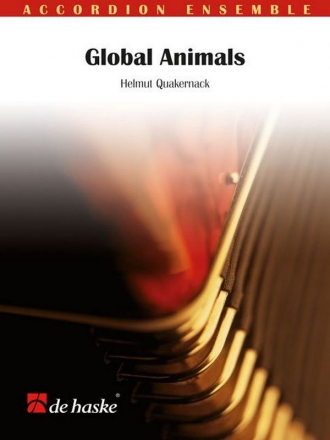 DH1135489-060 Global Animals fr Akkordeonorchester Partitur und Stimmen (4-4-2-4)