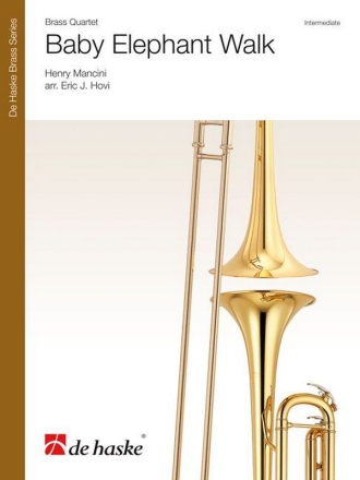 Baby Elephant Walk for 2 trumpets, trombone and tuba score and parts