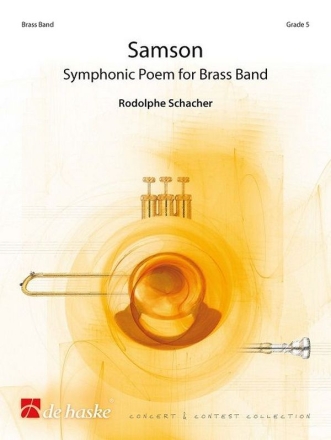 Rodolphe Schacher Samson Brass Band Partitur + Stimmen