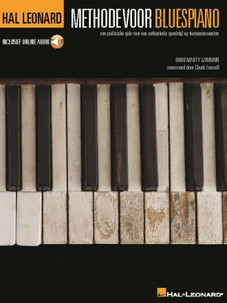 Methode voor Bluespiano Keyboard or Piano Buch + Online-Audio