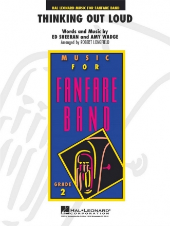 Thinking Out Loud Fanfare Band Score
