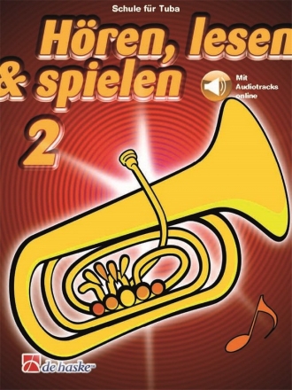 Hren, lesen & spielen Band 2 (+Online Audio) fr Tuba