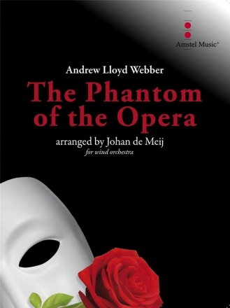 The Phantom of the Opera for wind orchestra score and parts