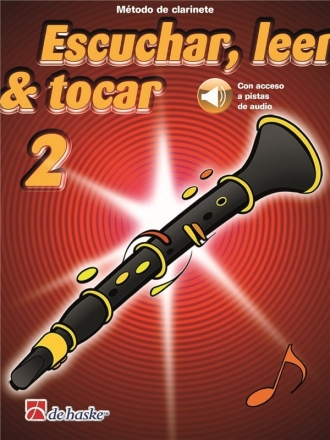 Escuchar, leer & tocar 2 clarinete Clarinet Book & Audio-Online