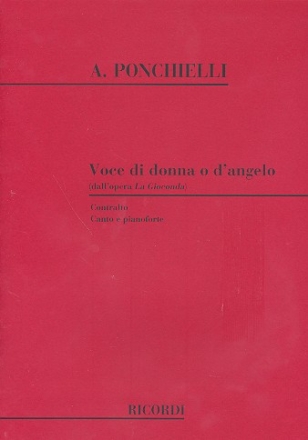 Voce di donna o d'angelo per contralto e pianoforte