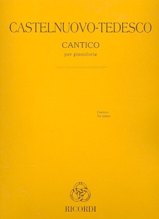 Cantico per pianoforte