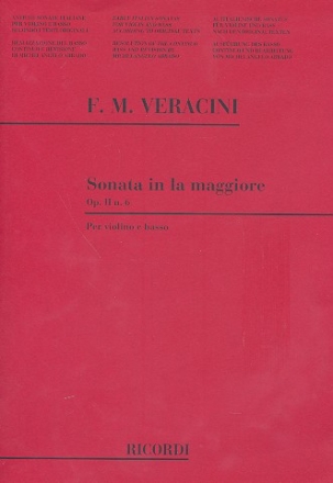 Sonate a-Moll op.2,6 fr Violine und bc