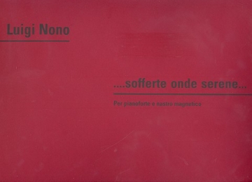 Sofferte onde serene (+Audio-online) per pianoforte nastro magnetico
