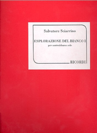 Esplorazione del bianco no.1 per contrabasso Archivkopie