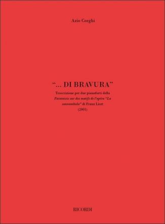 Azio Corghi, ? di Bravura 2 Pianos Partitur