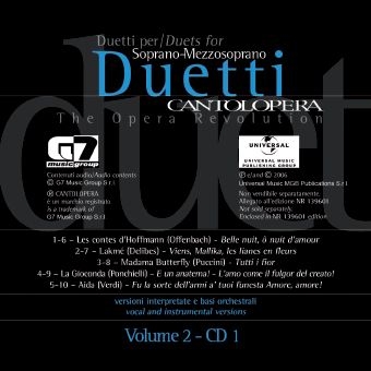 Duets vol.2 (+CD) for soprano, mezzosoprano and piano