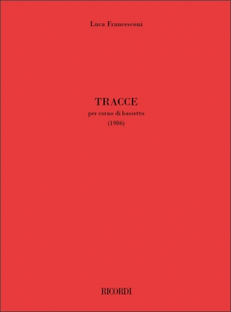 Tracce (1986) per corno di bassetto