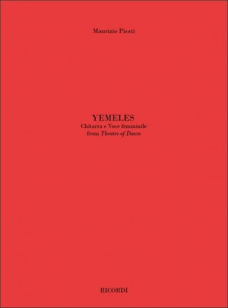 Maurizio Pisati, Yemeles Guitar and Vocal Partitur