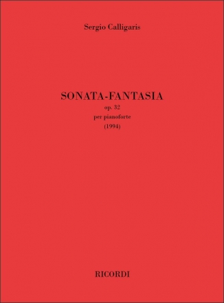 Sergio Calligaris, Sonata-Fantasia op. 32 Klavier Buch