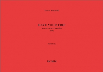 Have Your Trip per arpa, chitarra e mandolino partitura