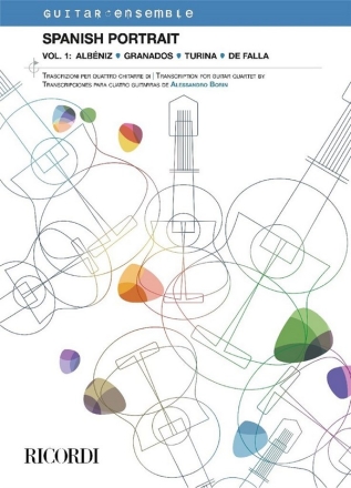 Spanish portrait Vol. 1: Albniz, Granados, Turina, De Falla for guitar ensemble