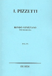 Rondo Veneziano fr Orchester Studienpartitur