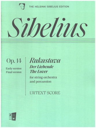 Der Liebende op.14 fr Streichorchester Partitur