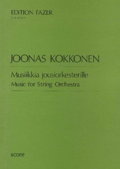 Music for String Orchestra Streichorchester Partitur