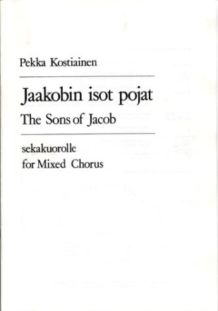 The Big Sons of Jacob gemischter Chor (SSSAATB) Chorpartitur