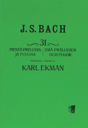 31 kleine Prludien und Fugen Klavier