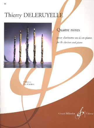 Quatre notes pour clarinette et piano