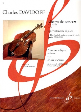 Allegro de concert en la mineur op.11 pour violoncelle et piano