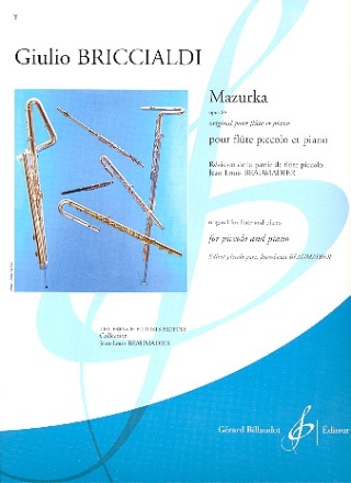 Mazurka op.88 pour flute piccolo et piano