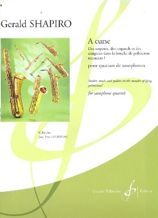 A curse fr 4 Saxophone (SATBar) Partitur und Stimmen