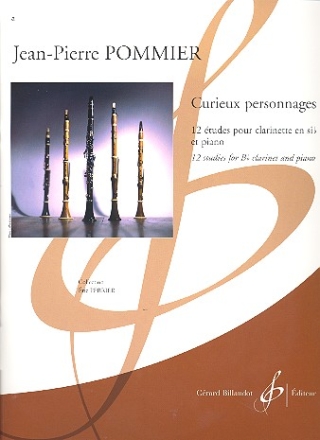 Curieux personnages pour clarinette et piano