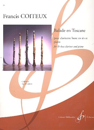 Balade en Toscane pour clarinette basse et piano