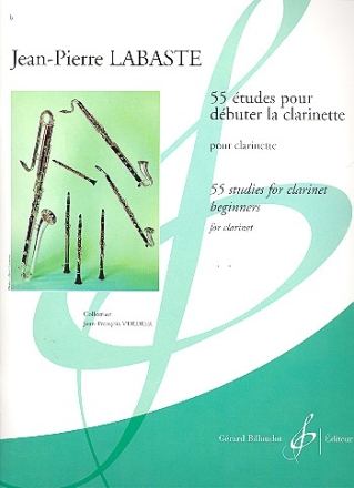 55 Etudes pour dbuter la clarinette pour clarinette