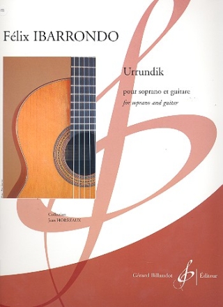 Urrundik pour soprano et guitare partition