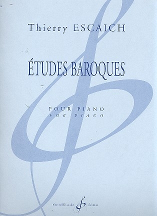 Etudes baroques pour piano