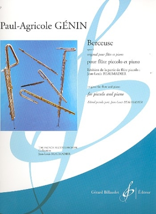 Berceuse op.6 pour flte piccolo et piano