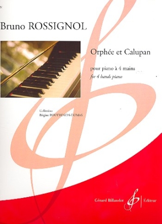 Orphe et Calupan pour piano  4 mains partition