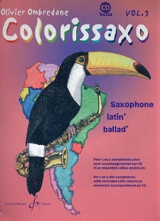 Colorissaxo Band 3 (+CD): fr 1-2 Altsaxophone Spielpartitur