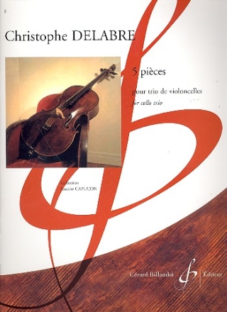 5 Pices pour  violoncelles partition et parties