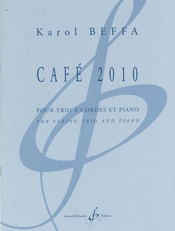 Caf 2010 pour violon, alto, violoncelle et piano parties