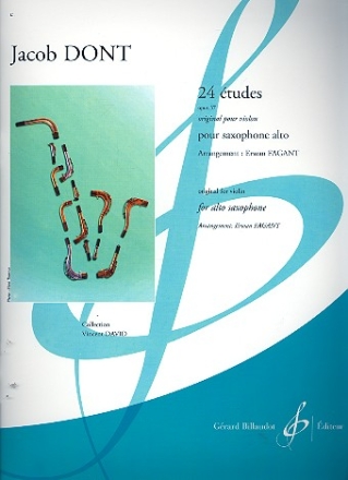 24 tudes op.37 pour saxophone alto