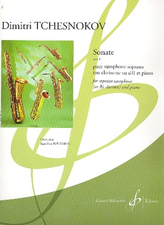 Sonate op.47 pour saxophone soprano (clarinette) et piano