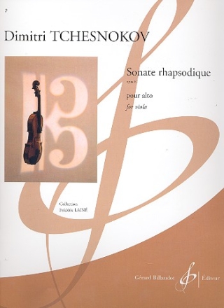 Sonate rhapsodique op.61 pour alto