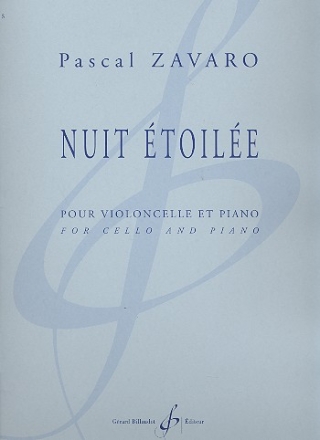 Nuit toile pour violoncelle et piano