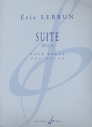 Suite op.18 pour orgue