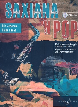 Saxiana 'n Pop (+CD) pour saxophone alto