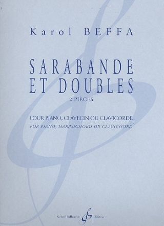 Sarabande  et  Doubles pour piano (clavecin/clavicorde)