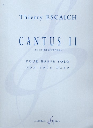 Cantus no.2 - Le mythe d'Orphe pour harpe