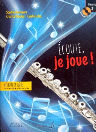 �coute je joue vol.3 (+CD-ROM) pour fl�te
