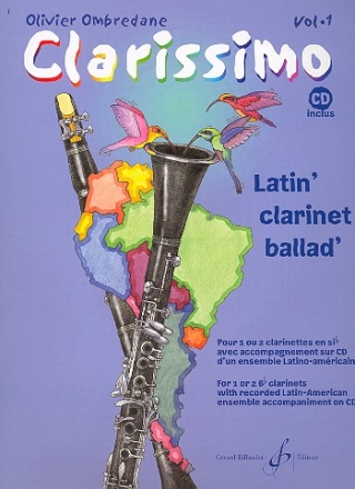 Clarissimo Band 1 (+CD): fr 1-2 Klarinetten Spielpartitur