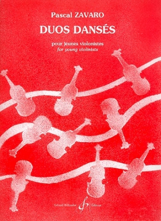 Duos danss pour 2 violons partition